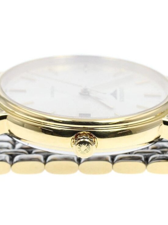LONGINES Pressance L4.821.2 Date gold Dial Automatic Men\'s Watch_942635 main image 5